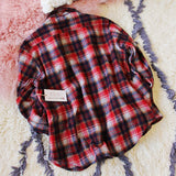 Sweet Vintage Boyfriend Plaid Shirt: Alternate View #4
