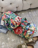 Vintage Floral Gym Bag: Alternate View #2