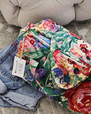 Vintage Floral Gym Bag: Alternate View #3