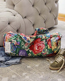 Vintage Floral Gym Bag: Alternate View #1