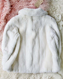 Vintage 60's French Faux Fur Coat: Alternate View #5