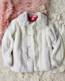 Vintage 60's French Faux Fur Coat: Alternate View #1