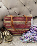 Vintage French Shopping Tote: Alternate View #1