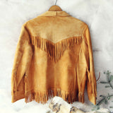 Vintage Fringe Vegan Coat: Alternate View #3