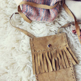 Vintage 70's Fringe Tote: Alternate View #2