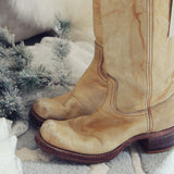 Vintage 70's Frye Campus Boots: Alternate View #3