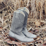 Vintage Gray Dingo Boots: Alternate View #1