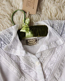 Vintage 70's Gunne Sax Romantic Blouse: Alternate View #2