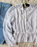 Vintage 70's Gunne Sax Romantic Blouse: Alternate View #3