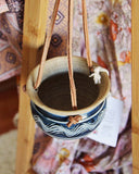 Vintage Hanging Planter: Alternate View #2