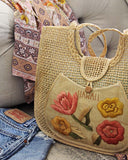 Vintage Floral Hawaii 60's Tote: Alternate View #2