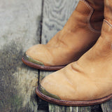 Vintage Honey Zodiac Boots: Alternate View #2