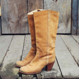Vintage Honey Zodiac Boots: Alternate View #1