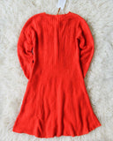 Vintage Sweetheart Knit Sweater Dress: Alternate View #4