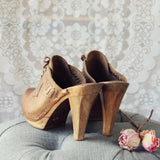 Vintage 70's Lace-up Platforms: Alternate View #4