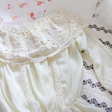 Vintage 70's Lace Top: Alternate View #2