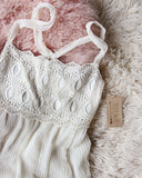 Vintage Lace & Pleats Cami: Alternate View #2