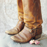 Vintage Moto Boots: Alternate View #2