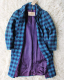Vintage 60's Pendleton Plaid Coat: Alternate View #4