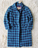 Vintage 60's Pendleton Plaid Coat: Alternate View #1