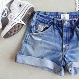 Vintage Cuffed Pointer Shorts: Alternate View #2