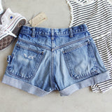 Vintage Cuffed Pointer Shorts: Alternate View #4