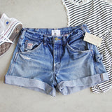 Vintage Cuffed Pointer Shorts: Alternate View #1