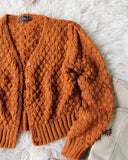 Vintage 70's Rust Nubby Knit Sweater: Alternate View #2