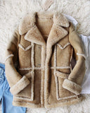 Vintage 70's Shearling Cozy Coat: Alternate View #1