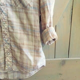 Vintage Cactus Plaid Top: Alternate View #4