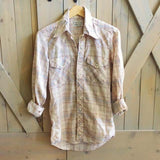 Vintage Cactus Plaid Top: Alternate View #1