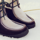 Vintage Ski Lounger Boots: Alternate View #2