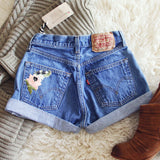 Vintage Cuffed Sparrow Shorts: Alternate View #2