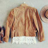Vintage 70's Suede Jacket: Alternate View #4