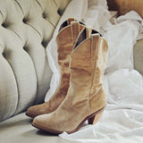 Vintage Sand Capezio Boots: Alternate View #1