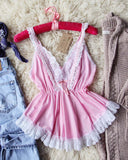 Vintage Sweetheart Lace Cami: Alternate View #1