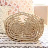 Vintage Tulip Woven Tote: Alternate View #3