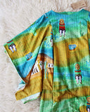 Vintage 70's Adobe Maxi Dress: Alternate View #2