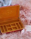 Vintage Calico Jewelry Box: Alternate View #3