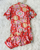 Vintage Chrysanthemum Dress Set: Alternate View #4