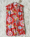 Vintage Chrysanthemum Dress Set: Alternate View #5