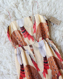 Vintage Feather Maxi Dress: Alternate View #2