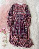 Vintage Gauzy Maxi Dress: Alternate View #3
