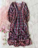 Vintage Gauzy Maxi Dress: Alternate View #4