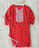 Vintage Indian Block Print Tunic: Alternate View #4