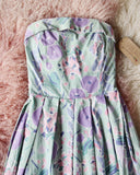 Vintage Floral Garden Dress: Alternate View #2