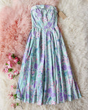 Vintage Floral Garden Dress: Alternate View #1