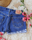 Vintage Cuffed Levi's 501: Alternate View #2