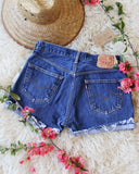 Vintage Cuffed Levi's 501: Alternate View #1