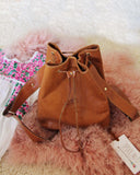 Vintage 70's Leather Tote: Alternate View #2
